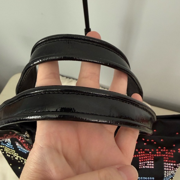 Coach Special Edition Holiday Tote with Multicolored Rhinestones - Picture 2 of 8